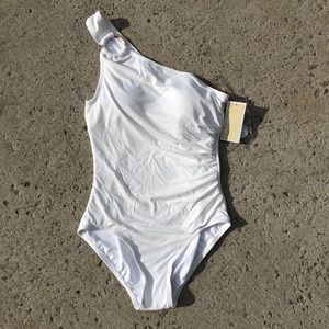 MICHAEL KORS MakeAnOffer White Bathing Suit